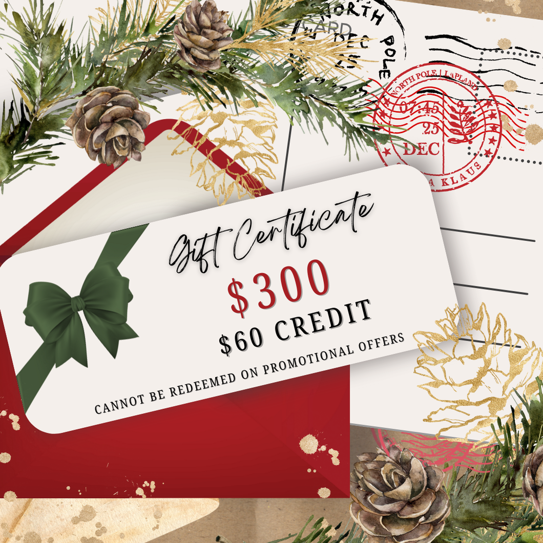 $300 Gift Certificate