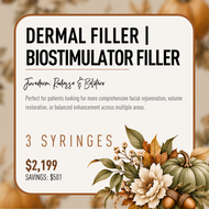 3 Syringes of Dermal Filler