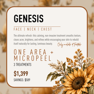 Laser Genesis + MicroPeel Skin Renewal Package