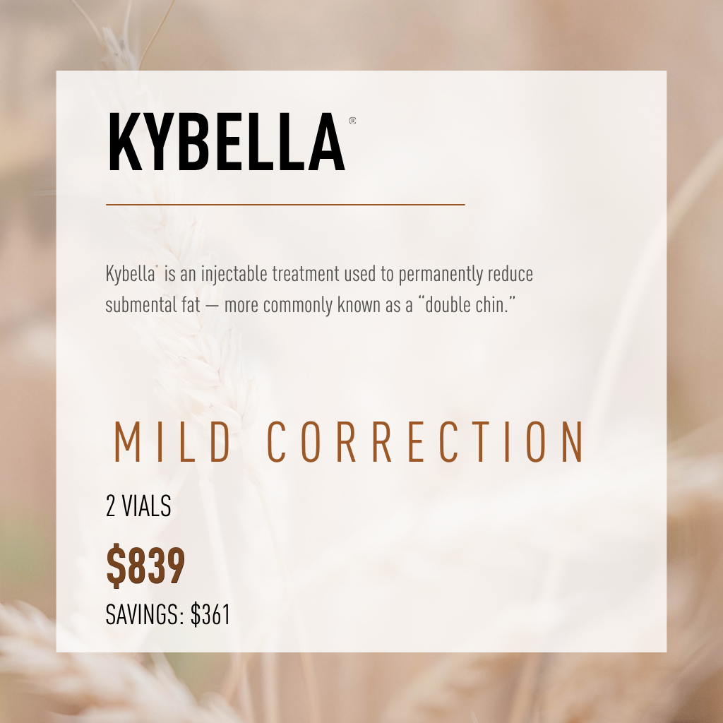 Submental Contouring - Kybella (Mild Correction)