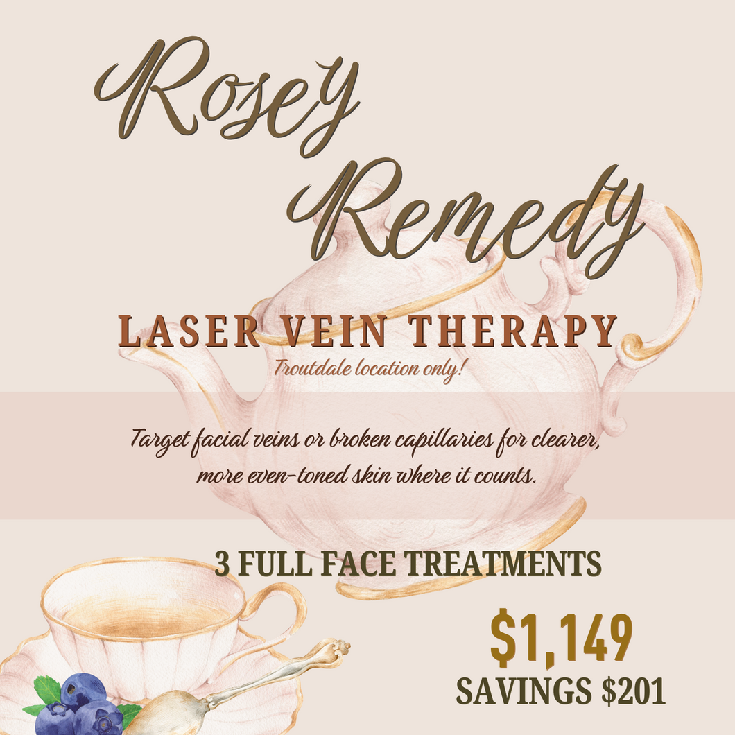 Rosey Remedy - Vein Therapy - Full Face
