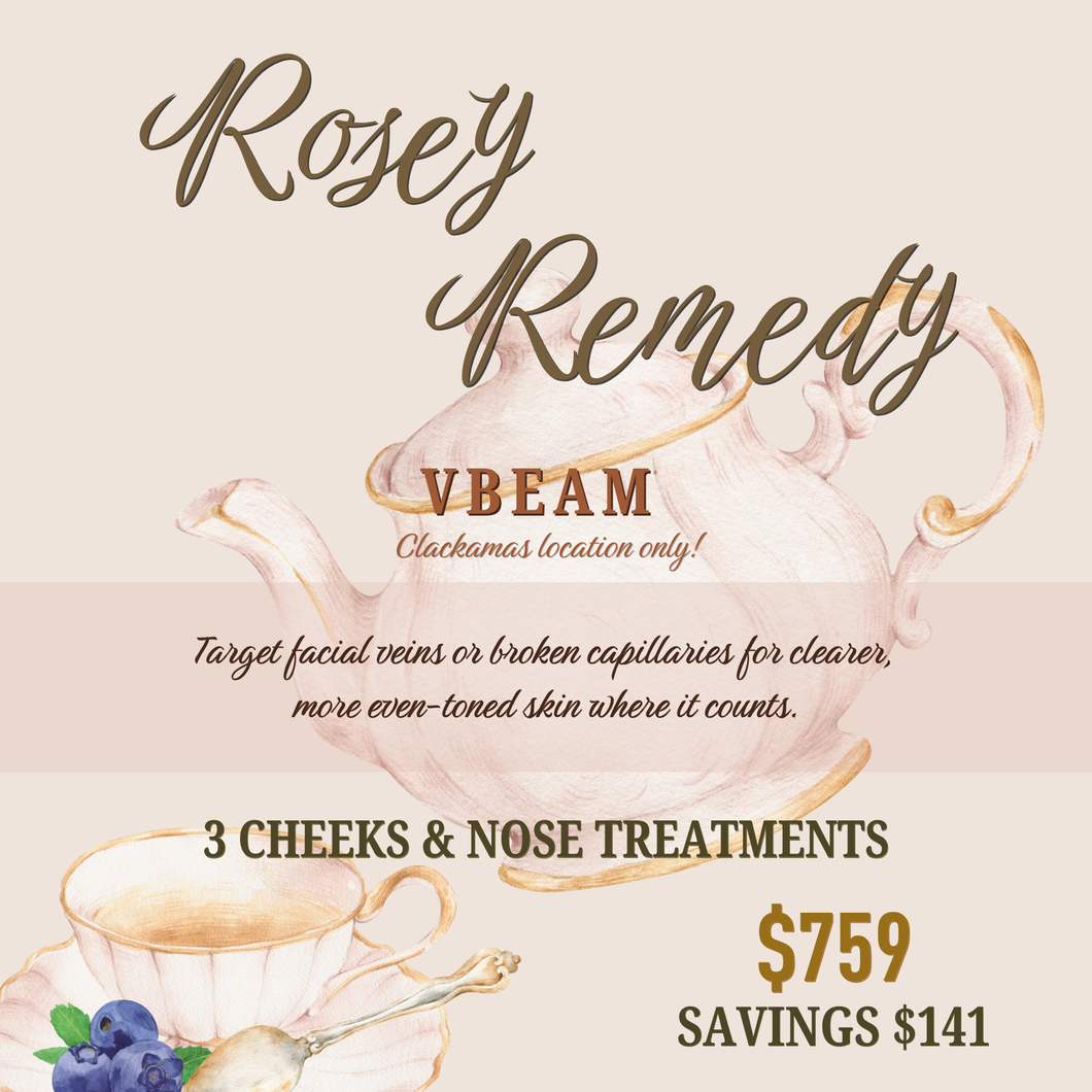 Rosey Remedy - Vbeam - Cheeks & Nose
