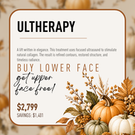 Ultherapy® — Lower Face + Upper Face FREE